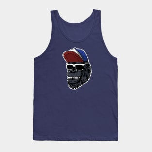 Cool Gorilla Head Tank Top